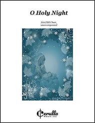 O Holy Night SATB choral sheet music cover Thumbnail